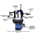 TC289DAA Extra Large Rim-Clamp Tire Changer w/ Dual Assist Arms Front View Dimension