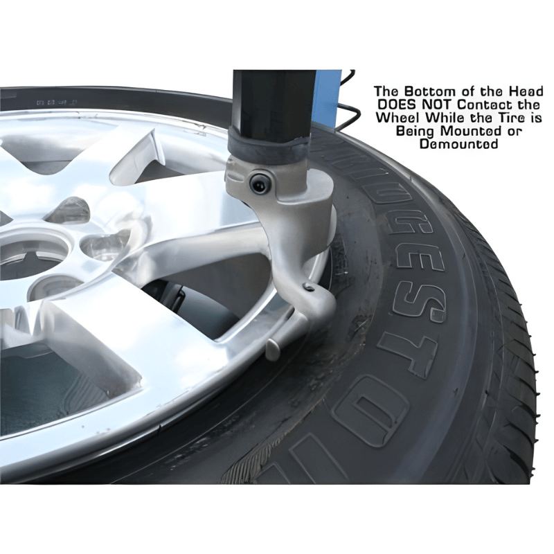 Atlas TC289LH Removing Tire View