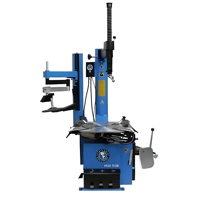 Atlas TC289LH Extra Large Rim-Clamp Tire Changer w/ Assist Arm Front View