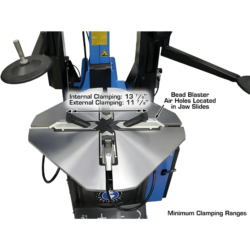 TC755DAA Wheel Clamp Tire Changer Clamp View