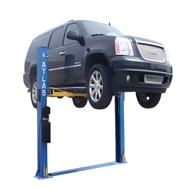 BP8000, 8,000 lb 2 Post Lift - Low Ceiling Side View
