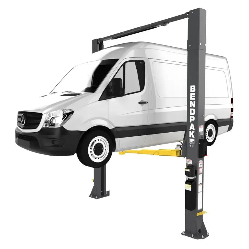 10AP-168 10,000lb 2 Post Lift - ALI Certified, Extra Tall by BendPak Side View