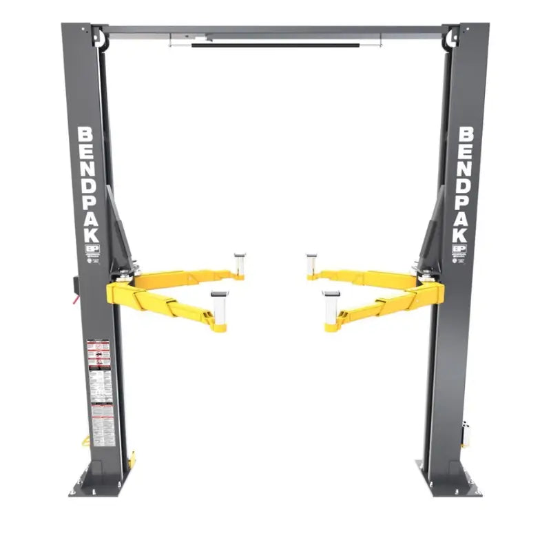 12APX 12,000lb 2 Post Lift - ALI Certified, High Rise by BendPak Front View