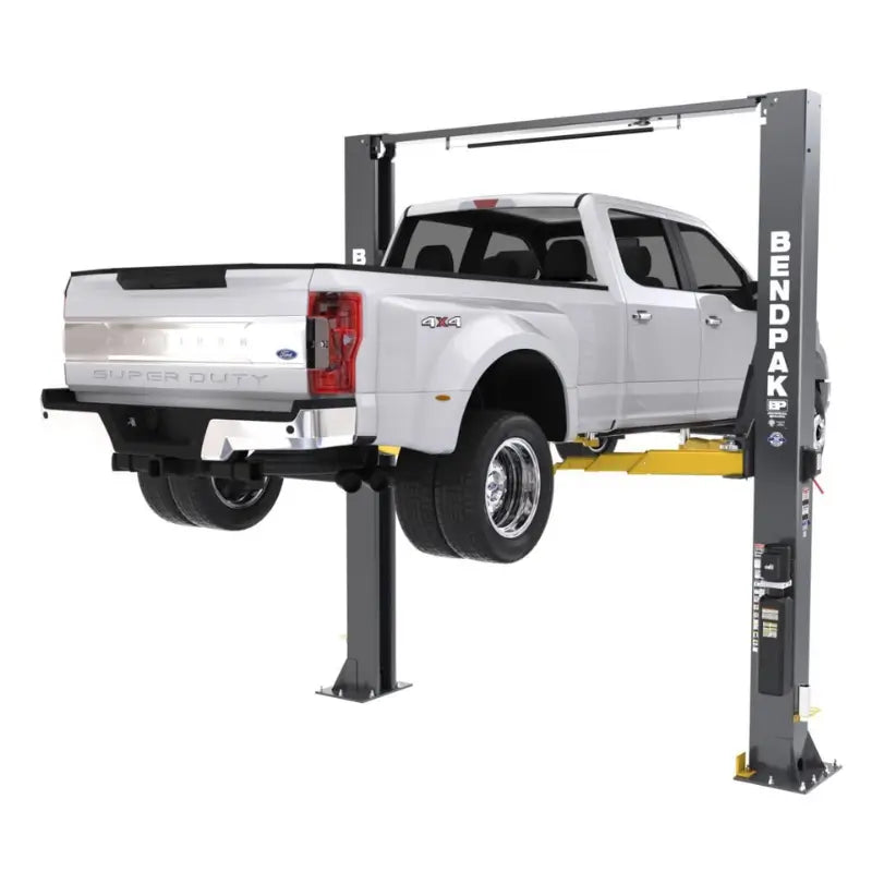 BendPak 12APX 12,000lb 2 Post Lift - ALI Certified, High Rise back view