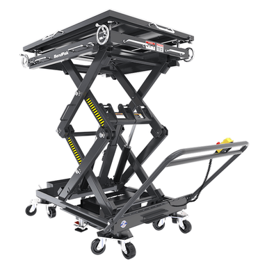 EVS4500 4,500lb EV Engine Lift Table by BendPak Side View