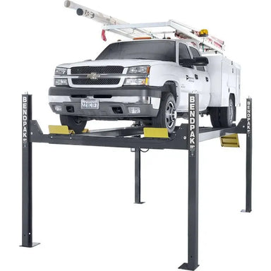 HD-14T 14,000lb 4 Post Lift - Extended Height by BendPak Front View