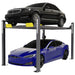 HD-7P 7,000lb 4 Post Lift - Narrow Extended Height by BendPak Side View