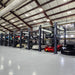 HD-973PX Tri-Level Vehicle Storage Lift Extra Long by BendPak All in Line With Cars