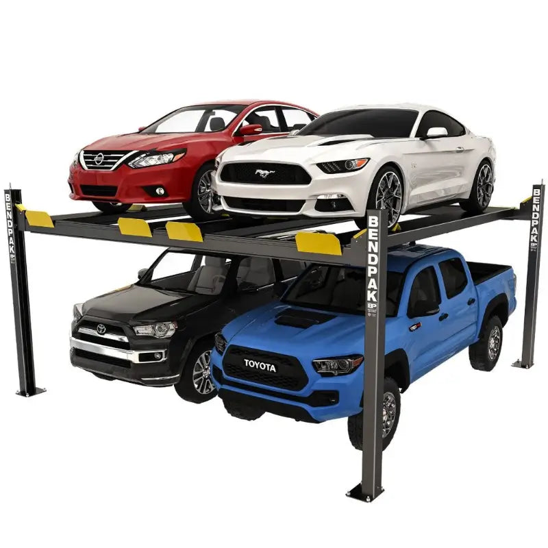 HD-9SWX 9,000lb Double Wide Parking Lift by BendPak Front View