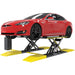 MDS-6EXT 6,000lb Mid-Rise Scissor Lift - Extended Platform by BendPak Side View