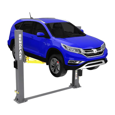 9,000lb 2 Post Car Lift BendPak XPR-9TF Side View