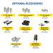 BendPak 10AP 168 10,000lb 2 Post Lift - ALI Certified, Extra Tall Optional Accessories View