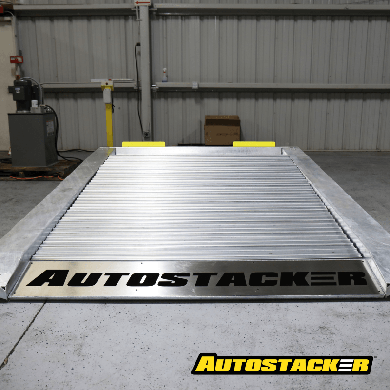 BendPak Autostacker A6S 6,000lb Vehicle Storage Lift Front Ramp View