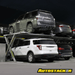 BendPak Autostacker A6S On Garage View with Cars Listing on It