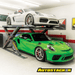 Autostacker A6W 6,000lb Vehicle Storage Lift - Extra Wide Side View