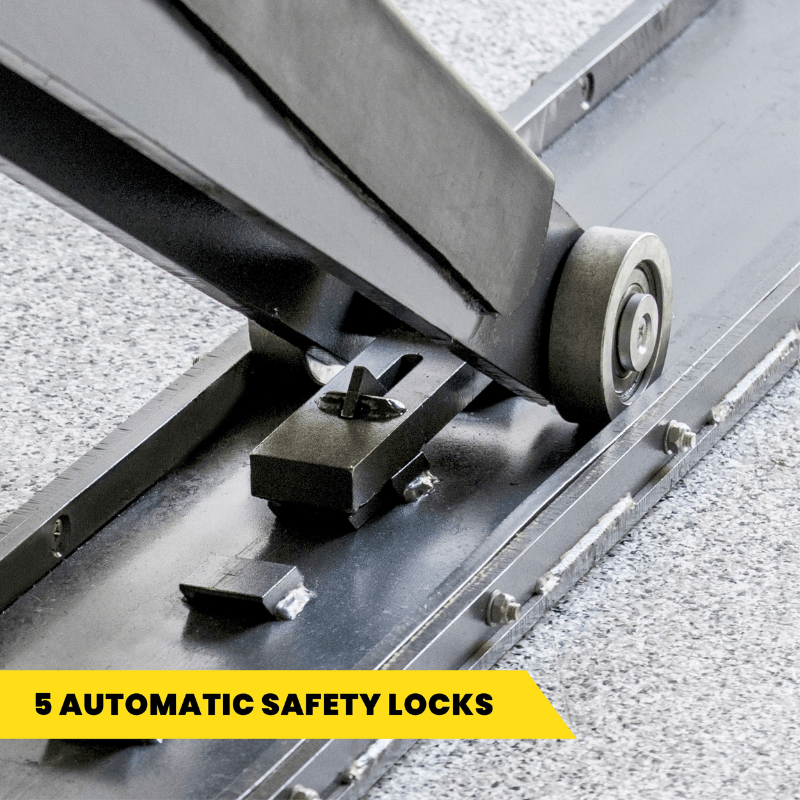 BendPak Autostacker A6W Locks View