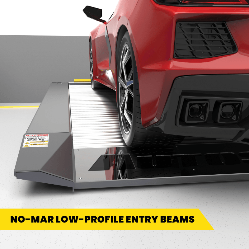 BendPak Autostacker A6W 6,000lb Vehicle Storage Lift - Cars and Ramps View
