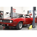 GP-7 7,000lb 2 Post Lift - ALI Certified Side View with Car