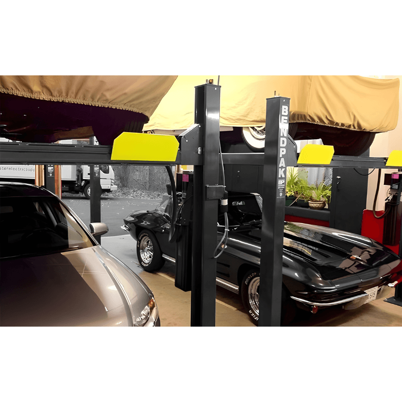 BendPak HD-7P 7,000lb 4 Post Lift Side View