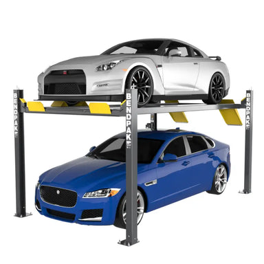 HD-9EWT 9,000lb 4 Post Lift - Extended Length-Width by BendPak Side View