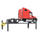 HDS-27X 27,000lb 4 Post Lift - Extended Length by BendPak  Side View