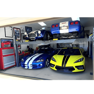 BendPak HD 9SW 9,000lb Double Wide Parking Lift - Extended Width With 4 Cars View