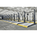 BendPak PL6000DC 6,000lb Vehicle Storage Lift - Narrow Side View