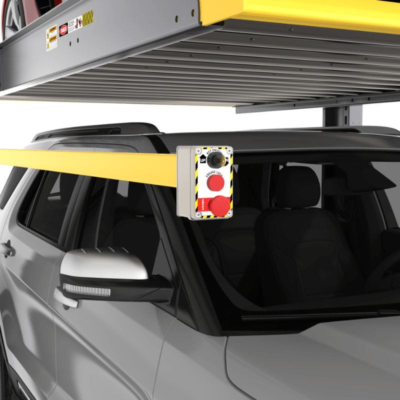BendPak PL6000DCX 6,000lb Vehicle Storage Lift - Wide Button View