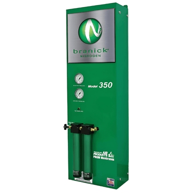 Branick 350 Wall Mount Nitrogen Inflation System Front View