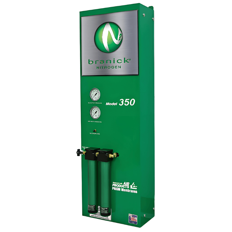 Branick 350 Wall Mount Nitrogen Inflation System Front View