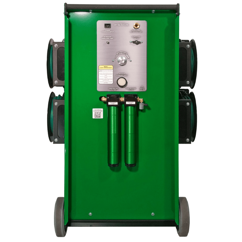 485 Mobile Nitrogen Inflation System Back View