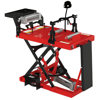5550 Heavy-Duty Tire Spreader Machine Side View without Tire