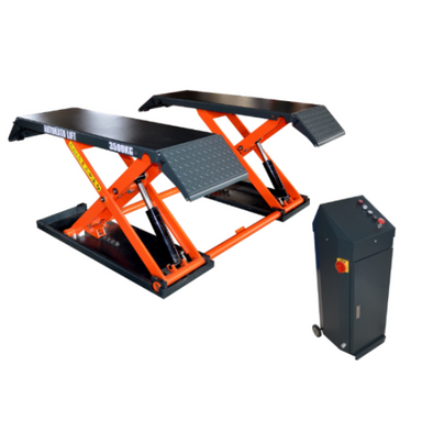 Scissor Lift for Cars - Side View