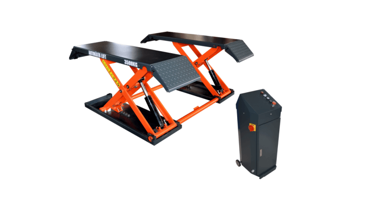 Scissor Lift for Cars - Side View