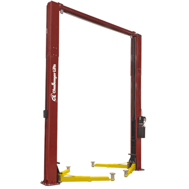 Challenger E15 15K Heavy-Duty Two-Post Lift Side View