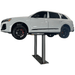 Challenger EV1020-XP9 Series 9K Inground Drive-On Pad Lift Side View with Car
