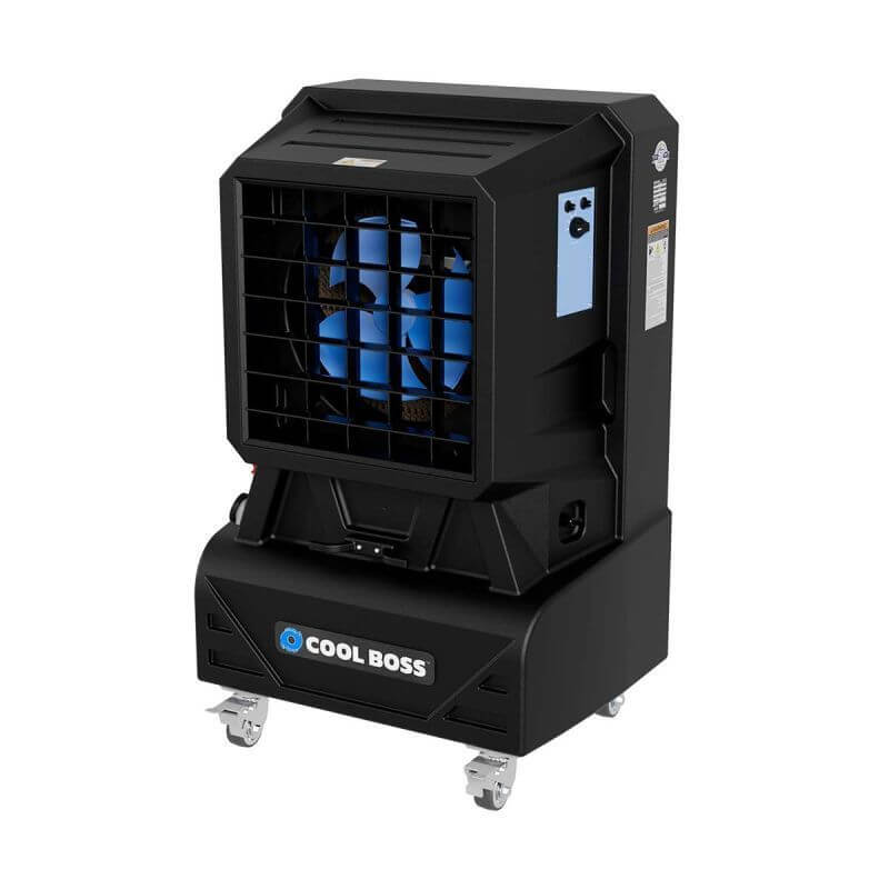 15 Gallon Portable Air Cooler Cool Boss CB-12 Side View