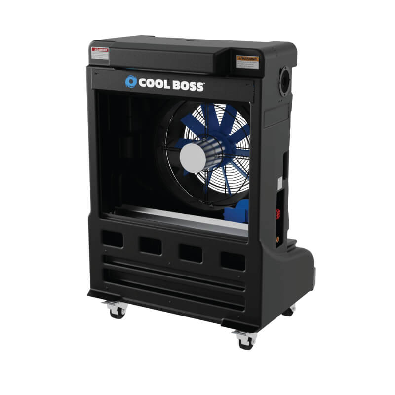 Cool Boss CB-28 Side View with no cover