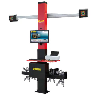 Exact Linear Wheel Alignment by Corghi Front View