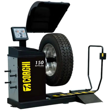 Service Pro 150 Truck Wheel Balancer by Corghi Side View