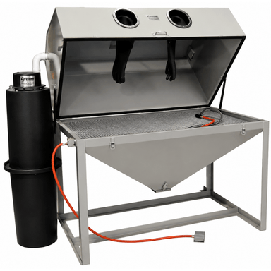 Cyclone FT-6035 Bead Blaster Cabinet Front View
