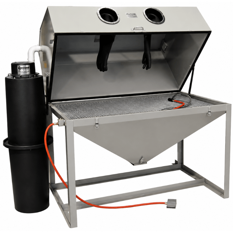 Cyclone FT-6035 Bead Blaster Cabinet Front View