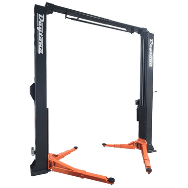 LTPA10 10,000lb 2-Post Lift Adjustable Width Side View