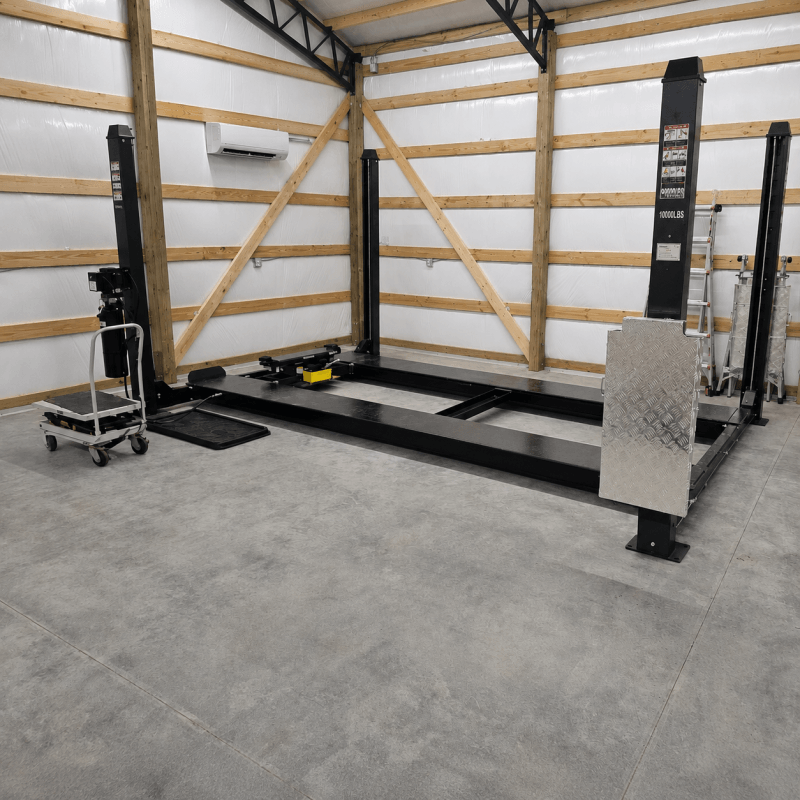 LFPP10 installed in Barn - customer of heavylift direct