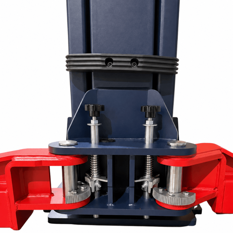 Eagle EAG-10C 10,000lbs 2-Post Lift – Versatile Arms Base View