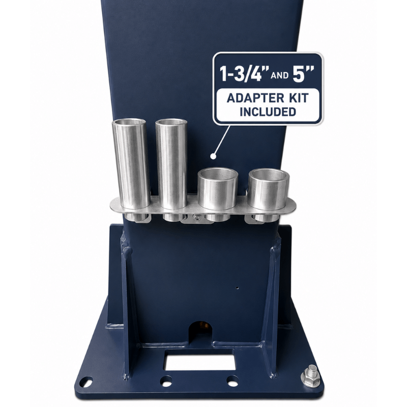 Eagle EAG-9C 9,000 Lbs 2-Post Lift – Clear Floor Versatile Arms Adapter Included View