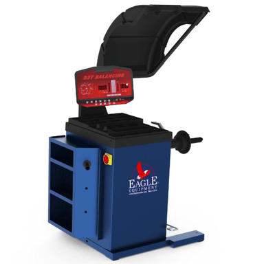 EB-460 High-Precision Wheel Balancer Side View