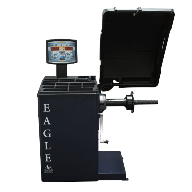 EB-66 Advanced Wheel Balancer with LED Display Front View