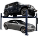 Eagle MS-8000-1 XLT 8000 Lbs 4-Post Storage Car Lift Side View