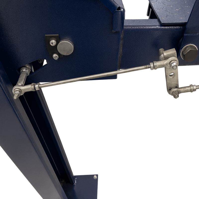 MS-8000 8000lbs 4-Post Storage Car Lift Side part View